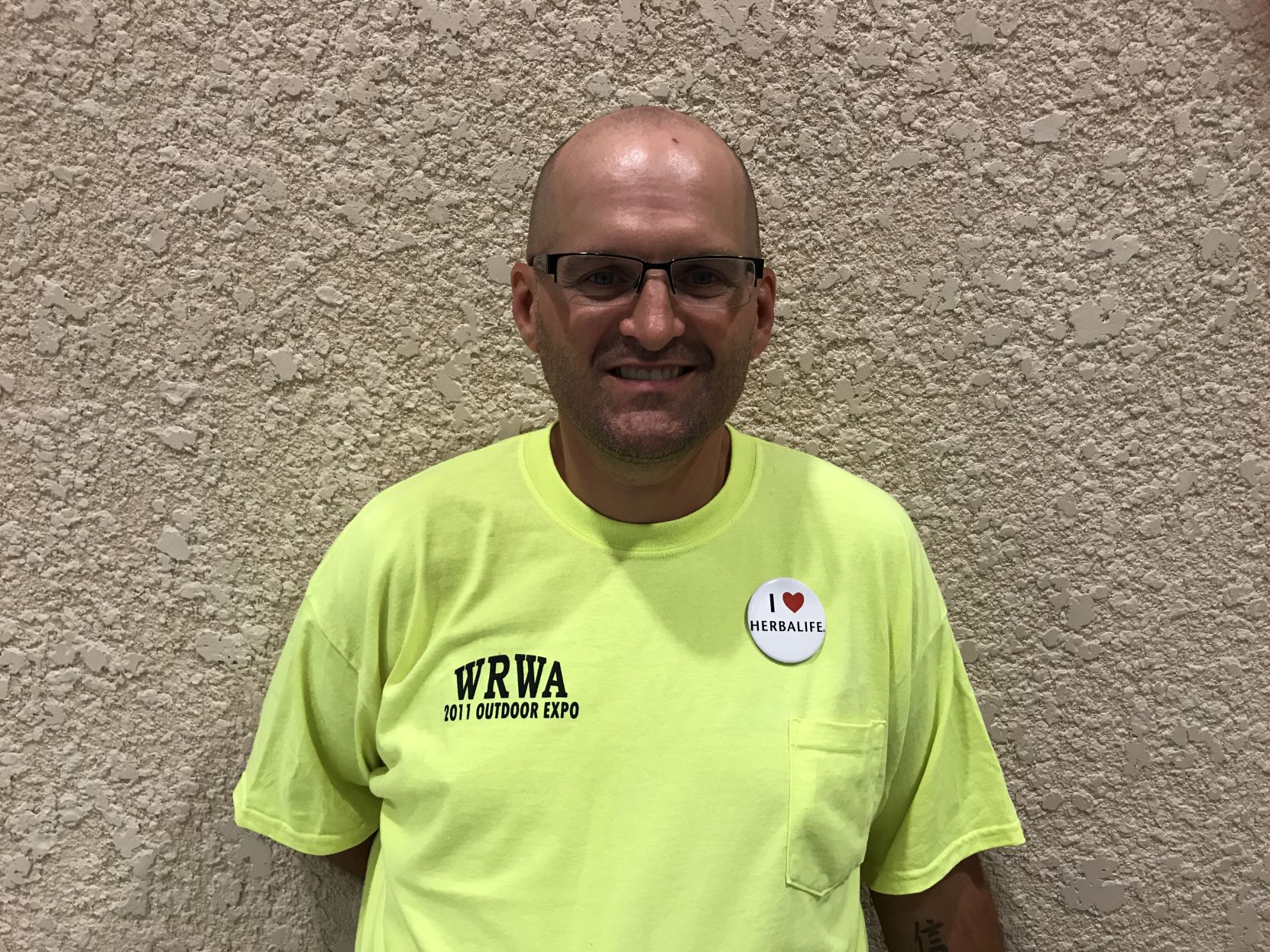 Chris Sader, formerly homeless